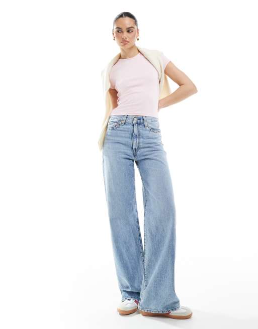Stradivarius - T-shirt slim à manches courtes - Rose, 4 de 4