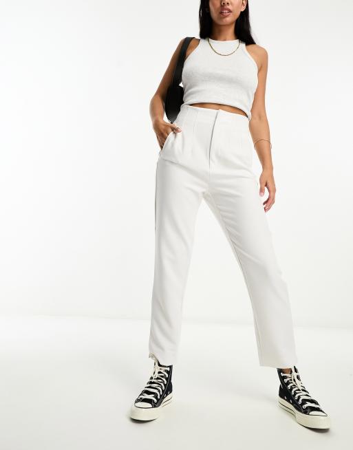 Pantalon cigarette online stradivarius