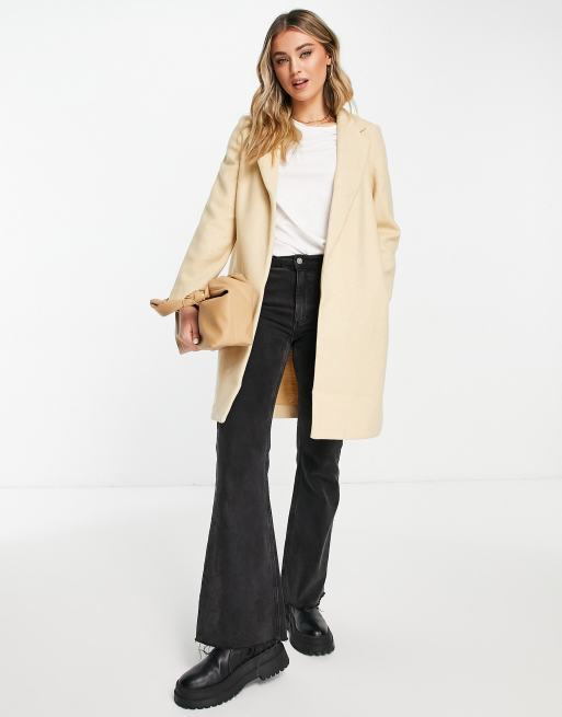 Beige coat store womens