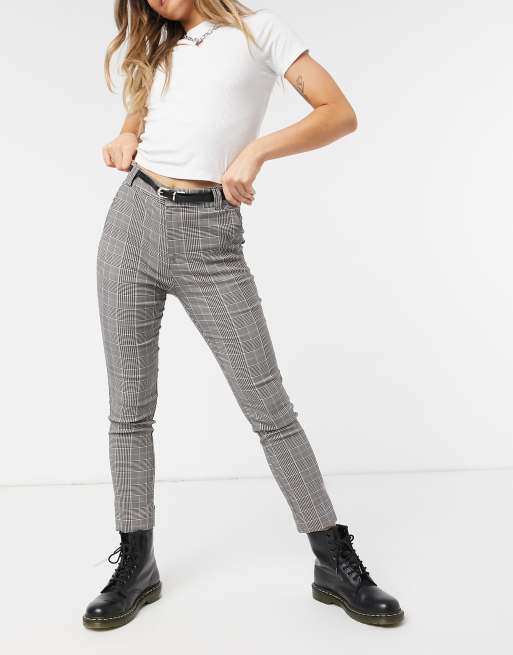 Stradivarius deals plaid pants