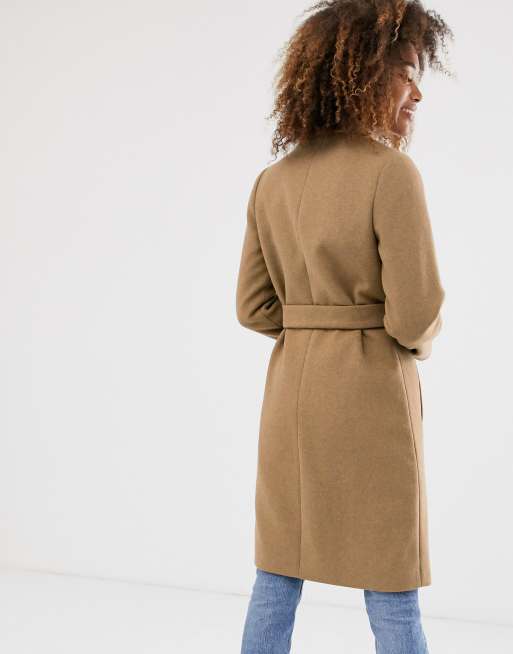 Camel coat outlet stradivarius