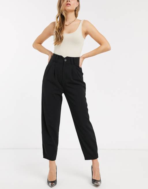 stradivarius striped trousers