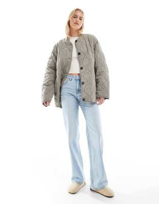 Stradivarius Tall D92 Straight Leg Jeans In Blue