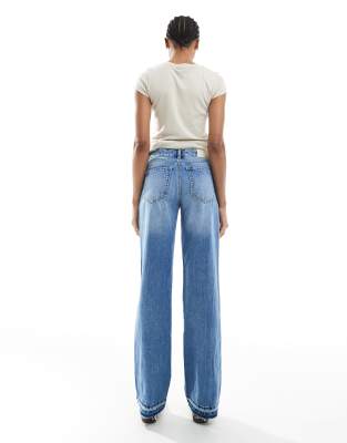 STRADIVARIUS TALL D92 WIDE LEG DAD JEANS 