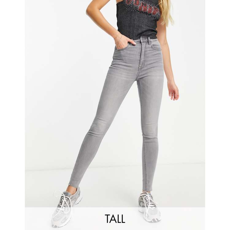 Girls grey hot sale skinny jeans