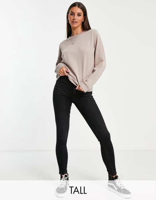 Black high waisted jeans 2024 asos