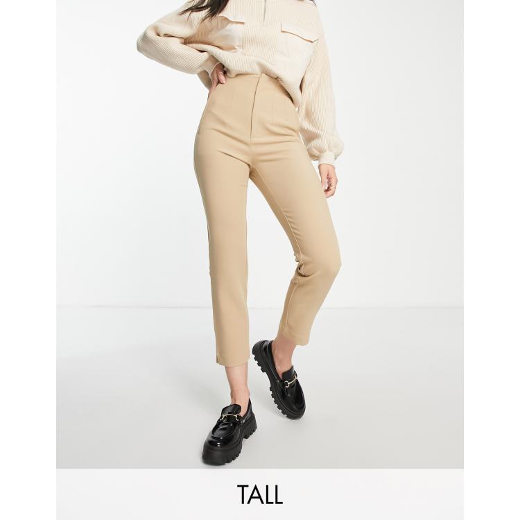 Beige cigarette clearance pants