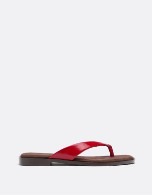 Stradivarius - Tongs plates - Multicolore