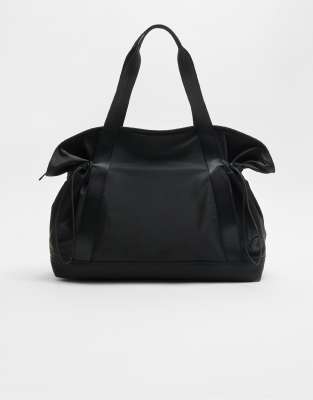 Stradivarius - Tragetasche in Schwarz