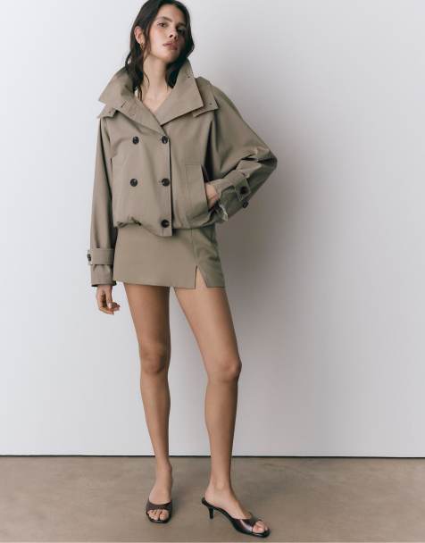 Stradivarius - Trench beige in coordinato - view 1