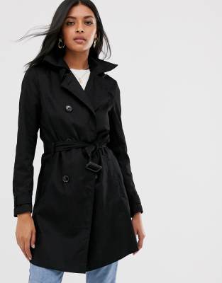 trench simili cuir stradivarius