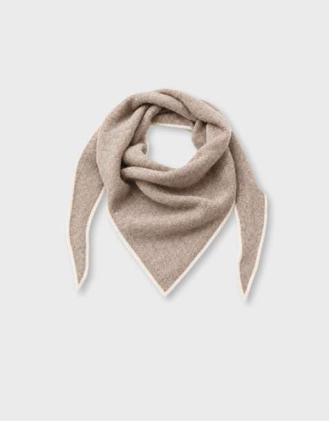 Stradivarius Triangular scarf in stone - view 1