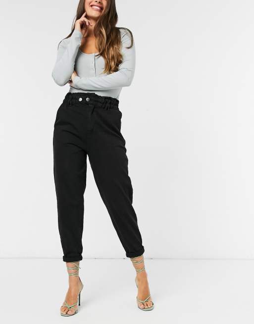 Mom Loose Fit Twill Pants