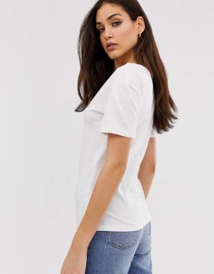 asos plain white t shirt