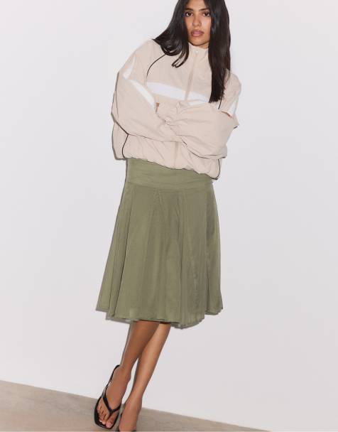 Stradivarius veste technique couleur pierre - view 1