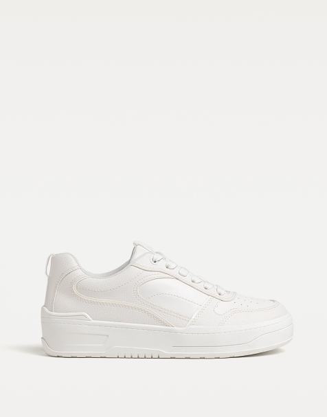 Stradivarius – Vita sneakers - view 1