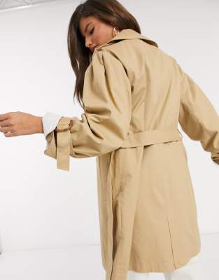 trench beige stradivarius