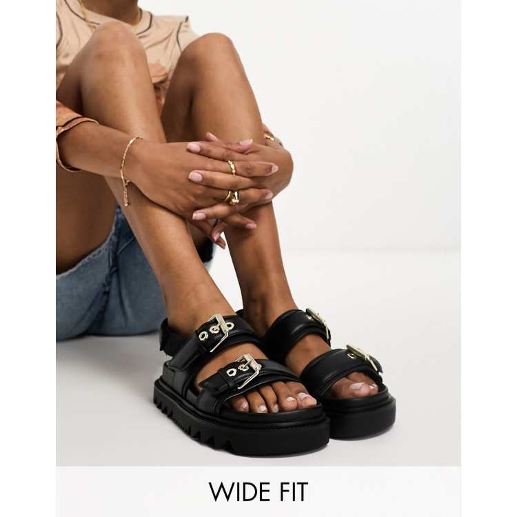 PacSun Women's Buckle Strap Sandals