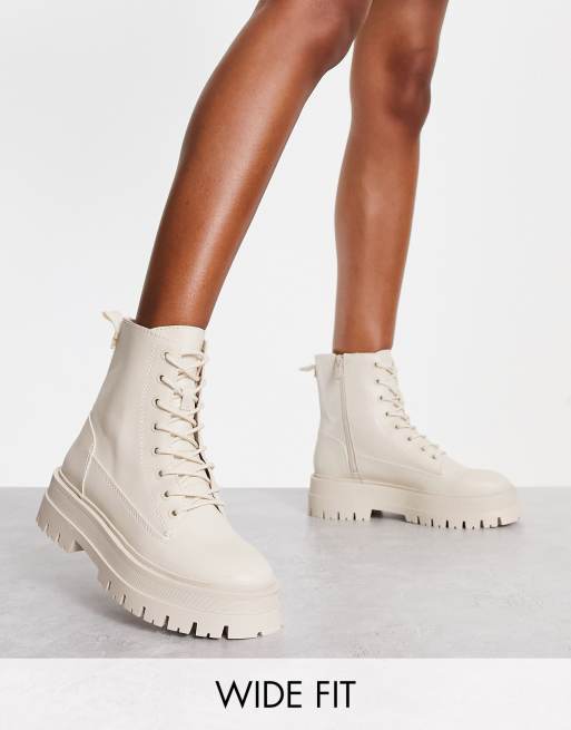 Asos flat ankle on sale boots