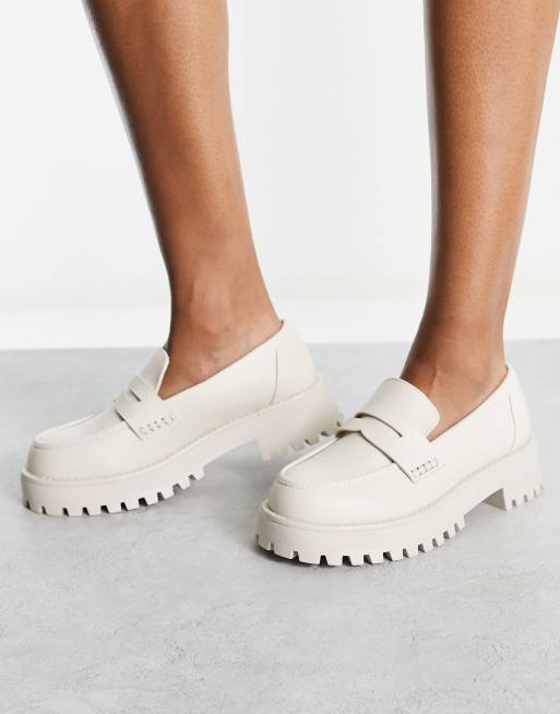 Cream store loafers womens