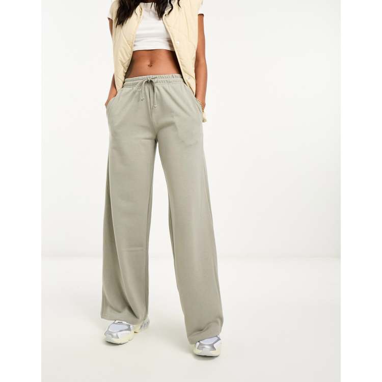 Wide leg sale jogging trousers