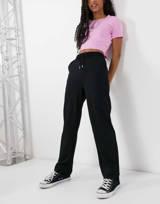 stradivarius striped trousers