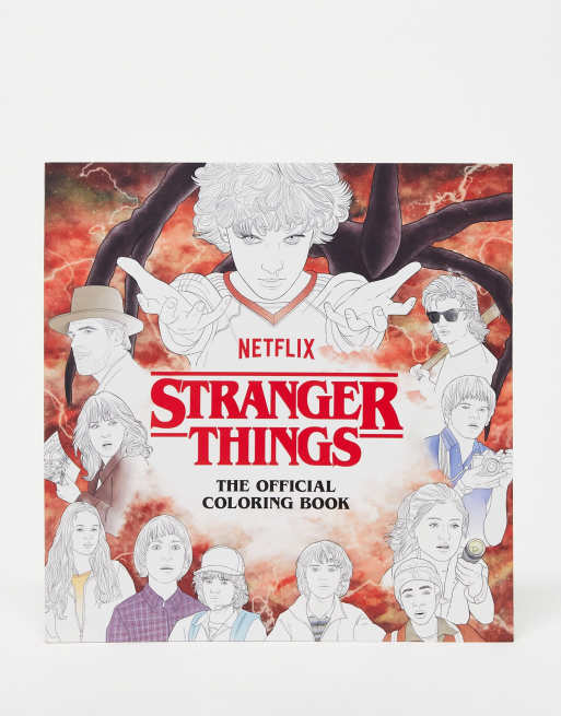 Stranger Things The Official Coloring Book ASOS