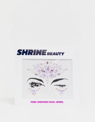 фото Стразы для лица shrine pink unicorn-розовый the gypsy shrine