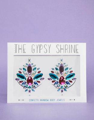 фото Стразы для тела shrine confetti rainbow-бесцветный the gypsy shrine