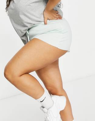 high waisted sweat shorts