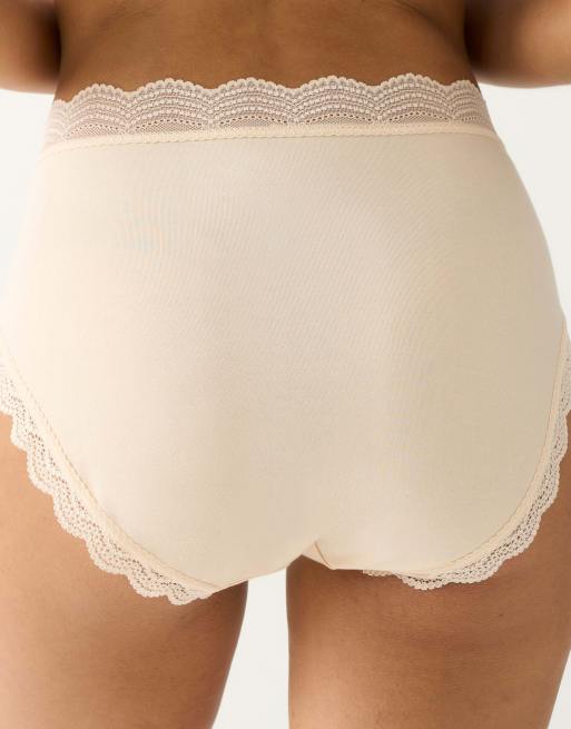 Stripe and Stare Discovery knicker pack in beige, 2 of 7
