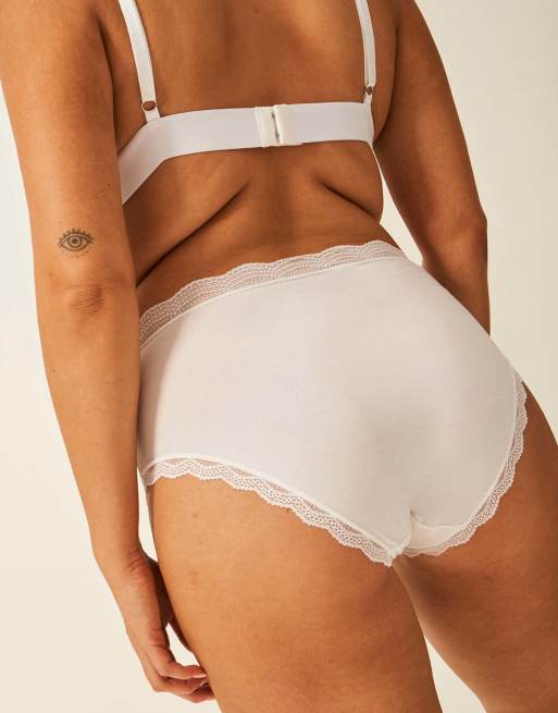 Stripe and Stare Discovery knicker pack in white, 2 of 7
