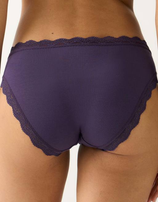 Stripe and Stare Original knicker four pack in navy, 2 of 7
