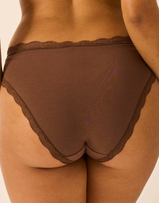 Stripe and Stare The original knicker four pack in brown, 2 of 5
