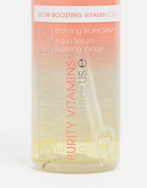 St.Tropez - Purity Glow Boosting - Siero autoabbronzante alle vitamine C e D da 50 ml, 2 di 4