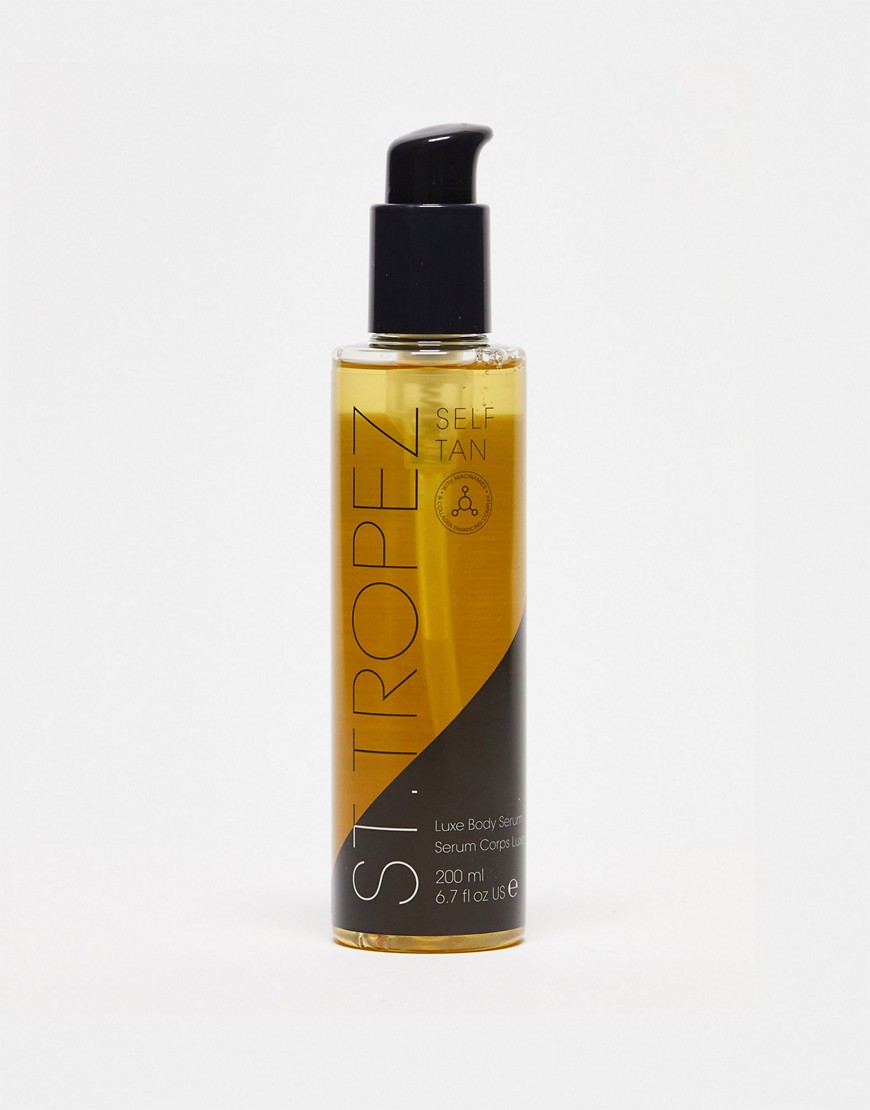St. Tropez Self Tan Luxe Body Serum 200ml-no Color In Yellow
