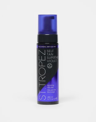 St Tropez St.tropez Self Tan Supreme Violet Mousse 200ml-no Color In White