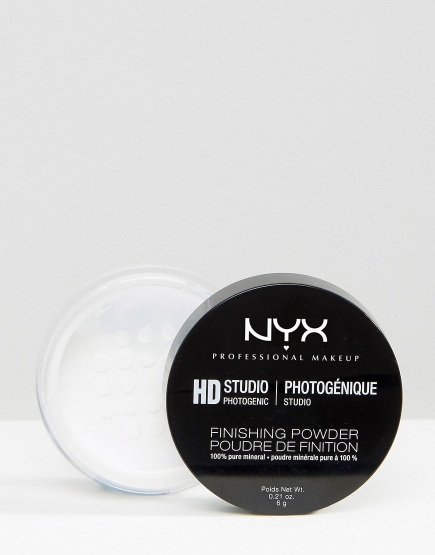 Studio finishing pudder fra NYX Professional Makeup-Gennemsigtig