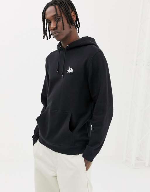 Black stussy jumper hot sale