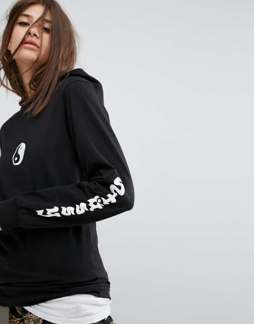 Stussy Lightweight Hoodie With Yin Yang Print