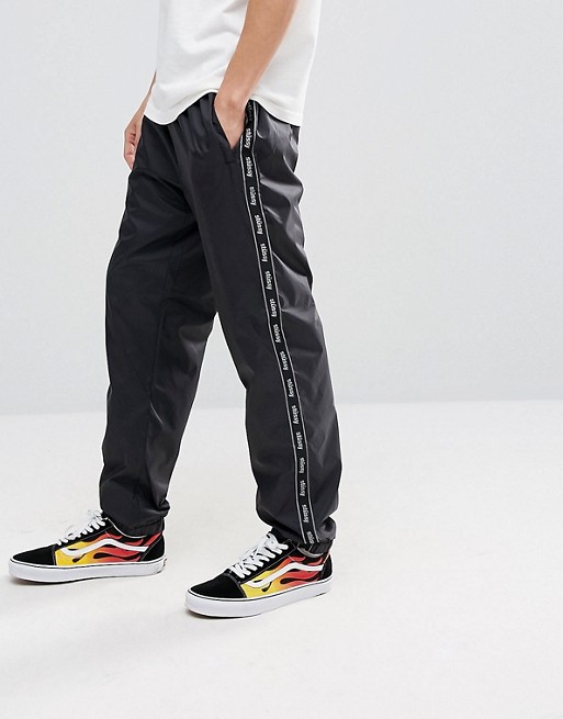 Stussy Nylon Joggers With Taping | ASOS