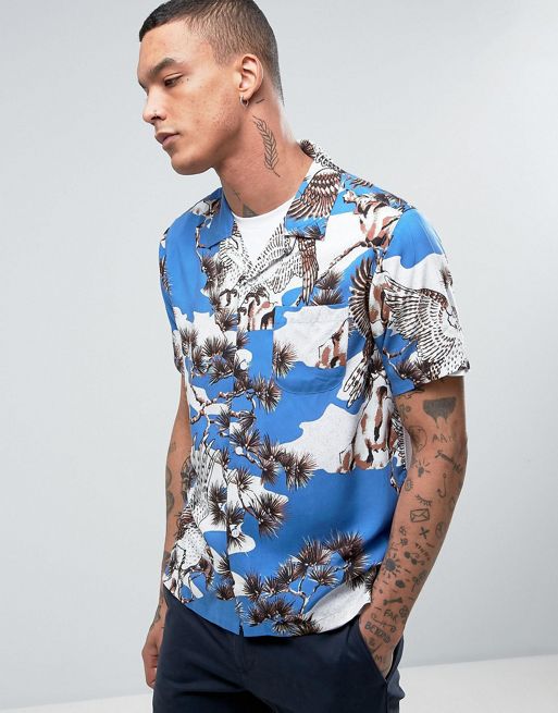 Stussy Shirt With Falcon Print