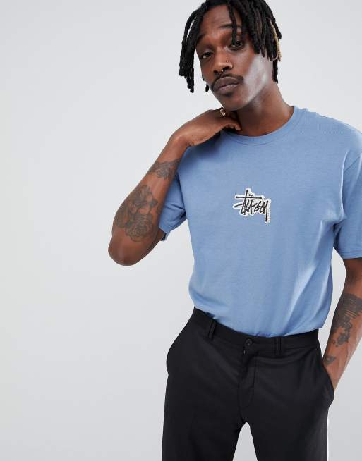 Mens stussy t clearance shirt