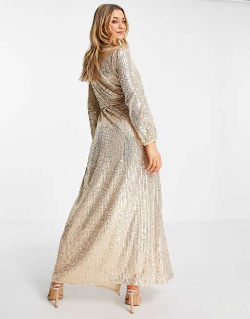 Champagne Nights Velvet Sequin Duster