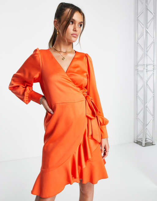 Curve Tangerine Dream Mini Dress