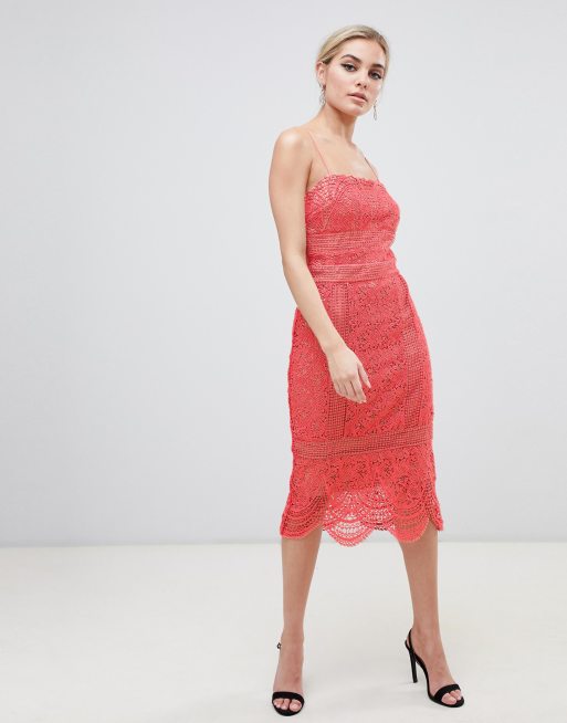 Stylestalker Amelie Lace Pencil Dress | ASOS