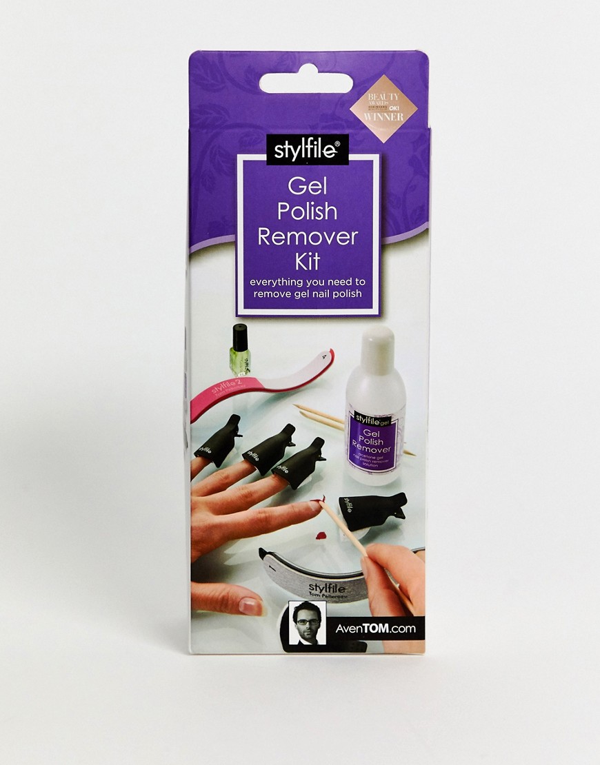 STYLFILE Gel Polish Remover Kit-No colour