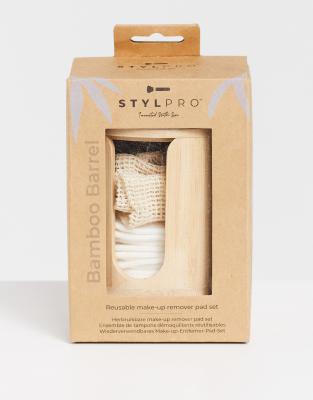 STYLPRO - Bamboo - Pads zur Make-up-Entfernung-Keine Farbe