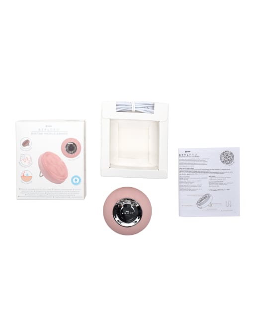 StylPro - Dispositivo per la routine di pulizia del viso rosa, 2 di 3
