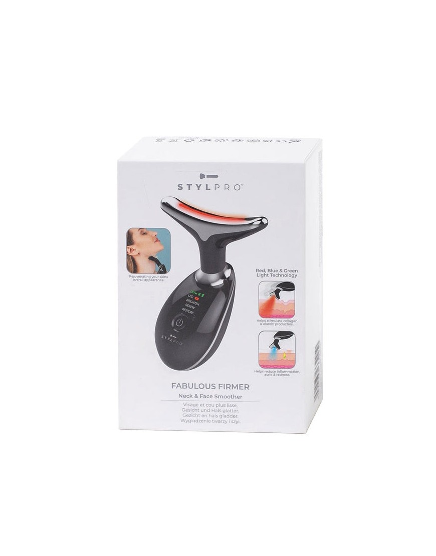 STYLPRO fabulous firmer face and neck smoother-Black